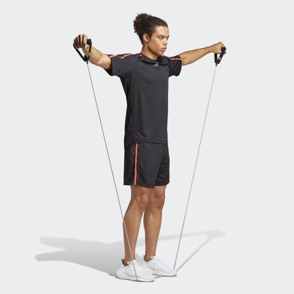Black Workout Base Tee