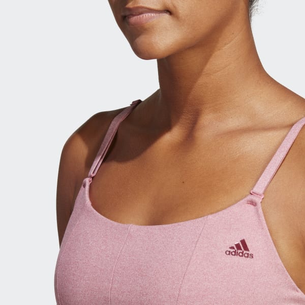 adidas Yoga Studio Light-Support Bra - Pink