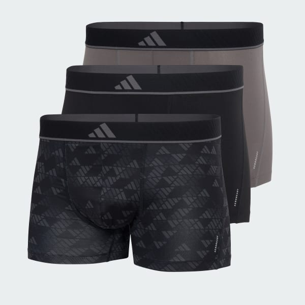 Γκρι Active Micro Flex Eco Trunks 3-Pack Underwear