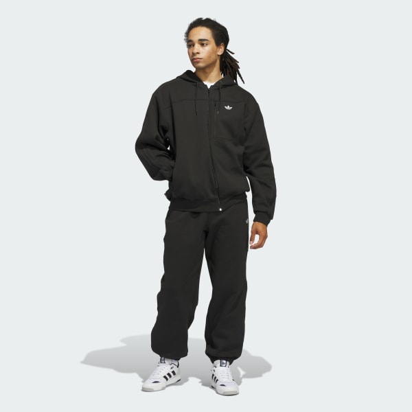 adidas Skateboarding Technical Fleece Pant - Black | Free Shipping