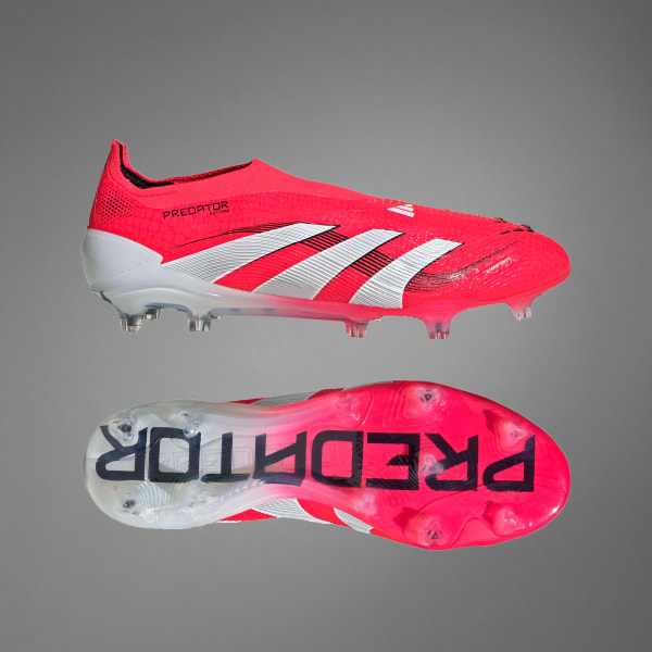 Vermelho Botas de Futebol Predator Elite – Piso firme