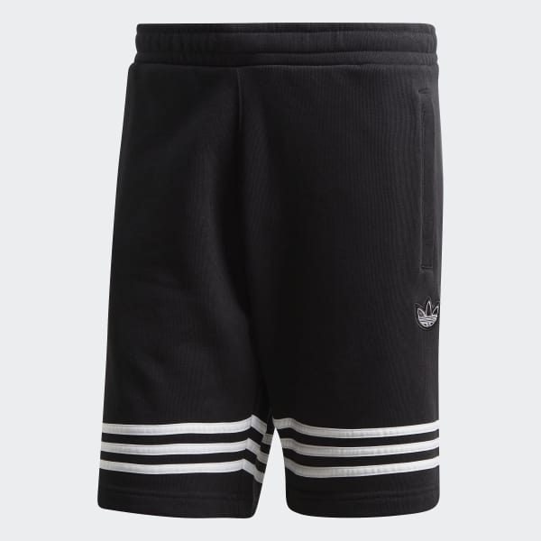 adidas men's outline shorts