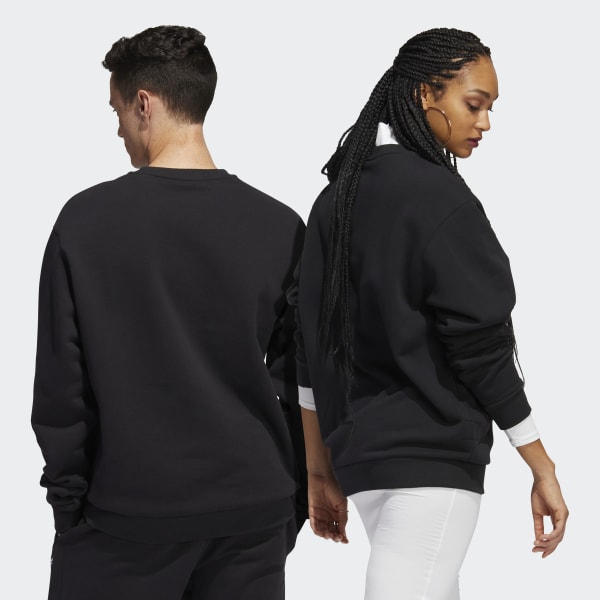 cierna Mikina Heavyweight Shmoofoil Crewneck (rodovo neutrálna)