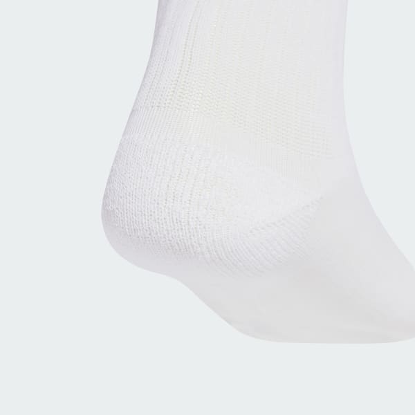 White Linear Kids Crew 3 Pairs Per Pack Socks