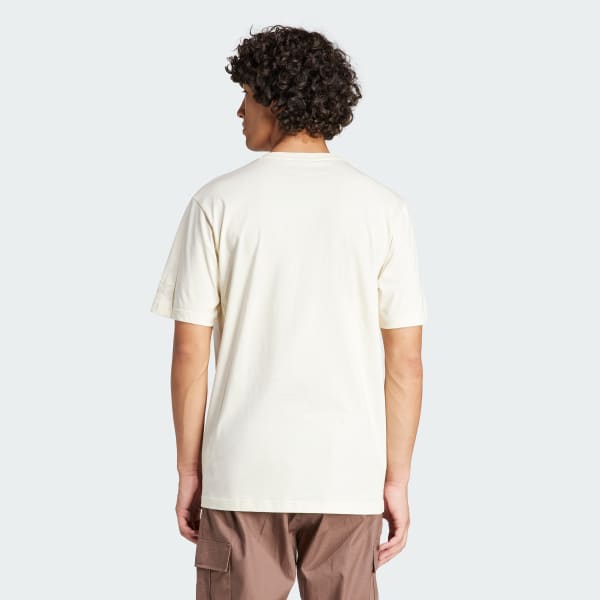 Branco Camiseta Treino Supply Manga Curta