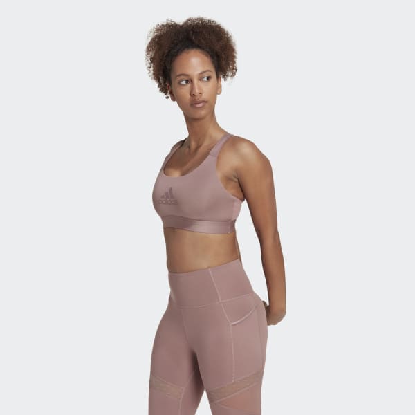 Purple Powerreact Training Medium-Support Circuit Bra II045