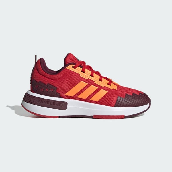 Red ADIDAS MINECRAFT PRO SHOES JUNIOR