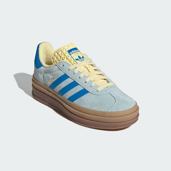Azul Zapatillas Gazelle Bold