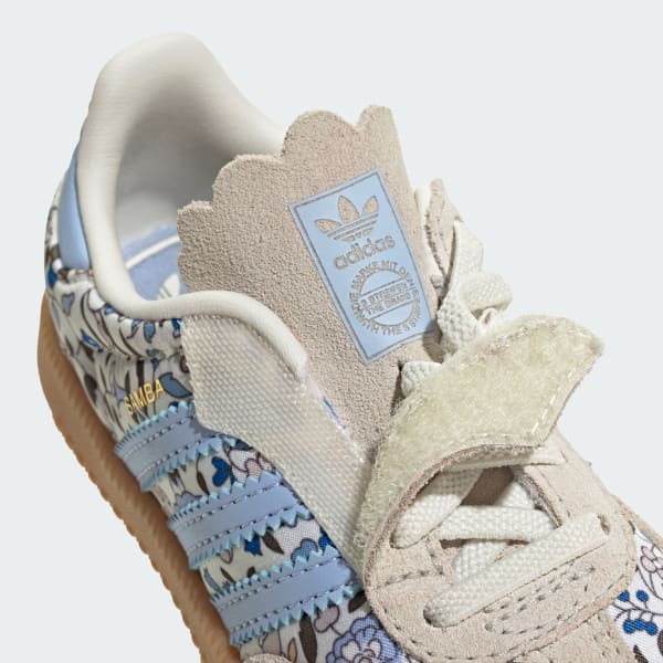 Samba OG X Liberty London Elastic Lace Shoes Kids