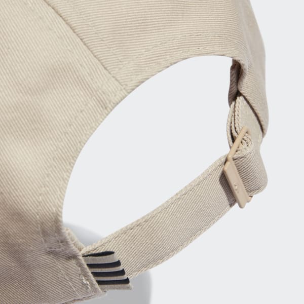Beige Trefoil Baseball Kappe