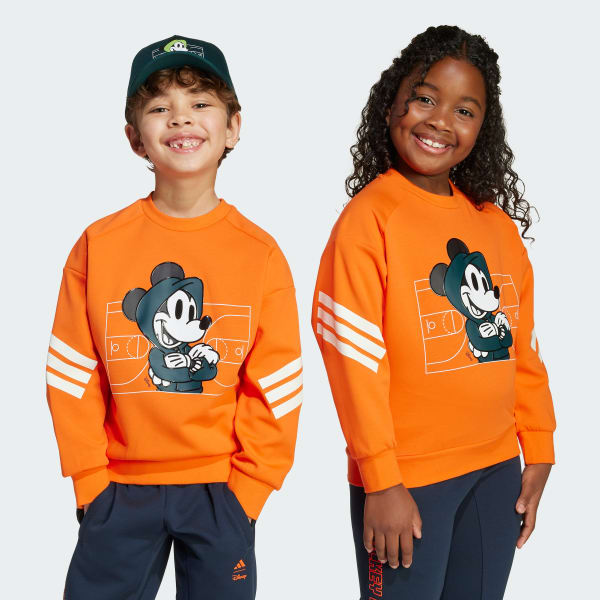 Naranjo Polerón Disney Mickey Mouse Niños