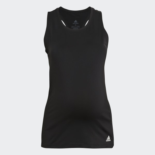 Negro Polera Deportiva Sin Mangas AEROREADY Designed 2 Move