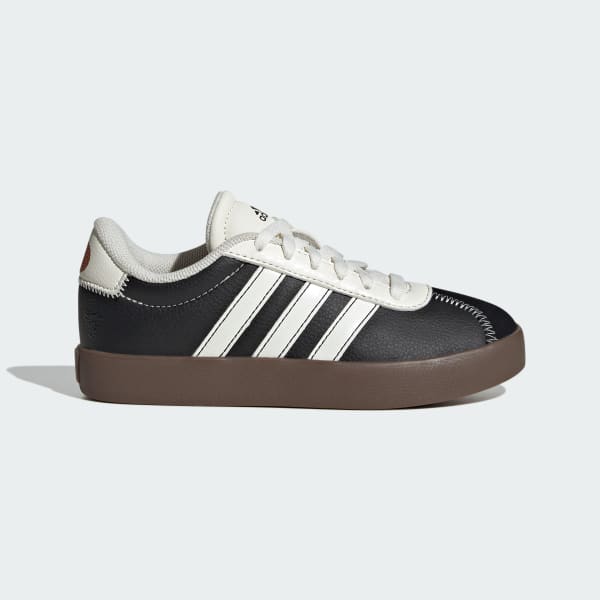 Adidas vl court 2.0 k black deals