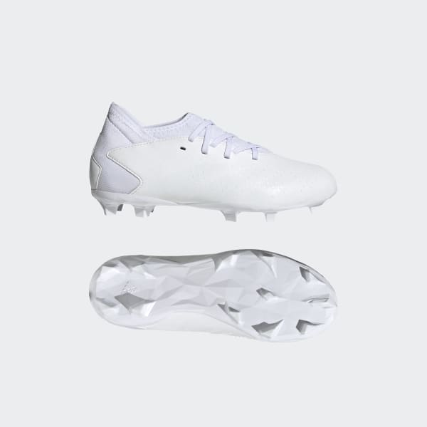 adidas Accuracy.3 Firm Ground Soccer - White Kids' Soccer | adidas US
