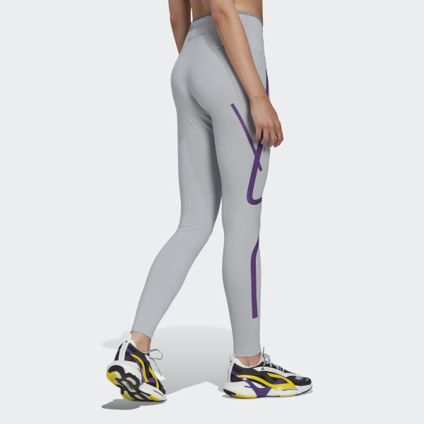 Γκρι adidas by Stella McCartney TruePace Running Leggings