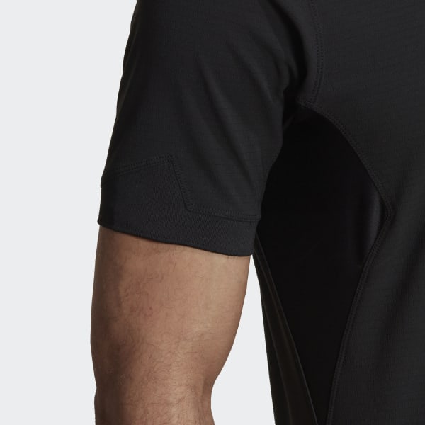 Black All Blacks Rugby Performance Home Jersey I4412