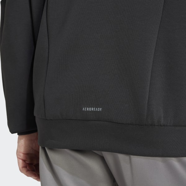 adidas Designed for Training Full-Zip Track Jacket - Black