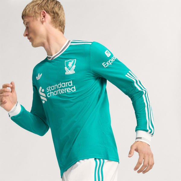 ウェア Liverpool Exclusive Green Uniform adidas LIVERPOOL FC 25/26 THIRD AUTHENTIC JERSEY