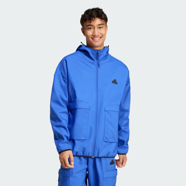 Adidas men's full zip hoodie clearance