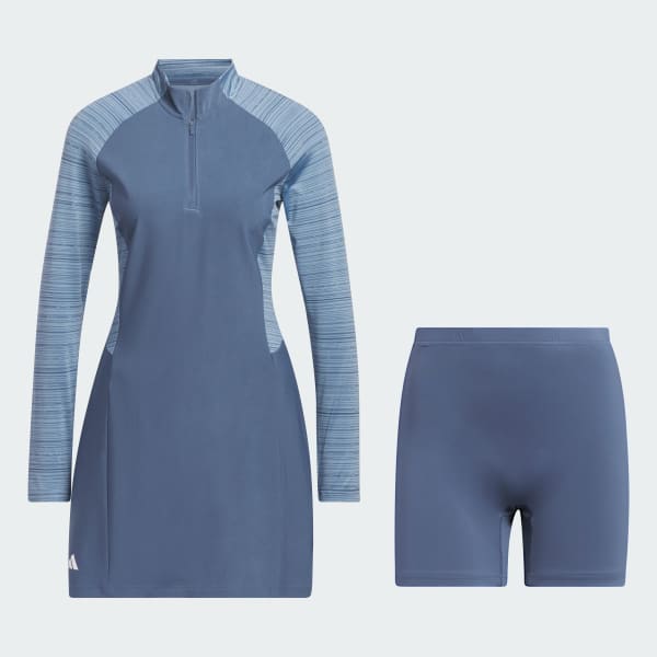 adidas Ultimate365 Long Sleeve Dress - Blue | Free Shipping adidas Ultimate365 Long Sleeve Dress - Blue | Free Shipping