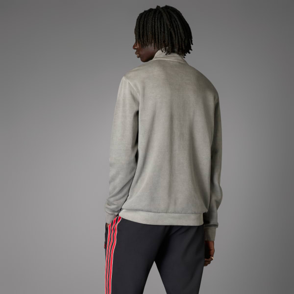 cierna Top Manchester United Terrace Icons Half-Zip