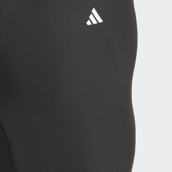 Czerń Cut 3-Stripes Swimsuit