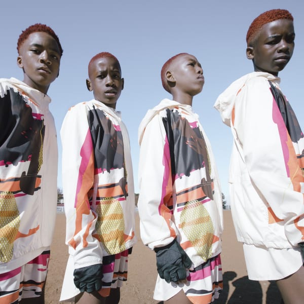 Μπεζ Thebe Magugu Fast Running Jacket VC713