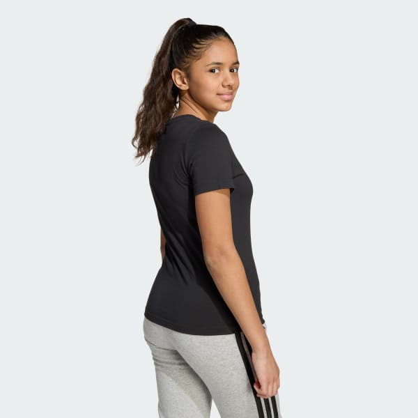 Noir T-shirt graphique Everyday Glam Enfants