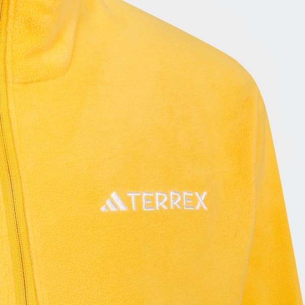 Amarelo Jaqueta Fleece Zíper Terrex Multi