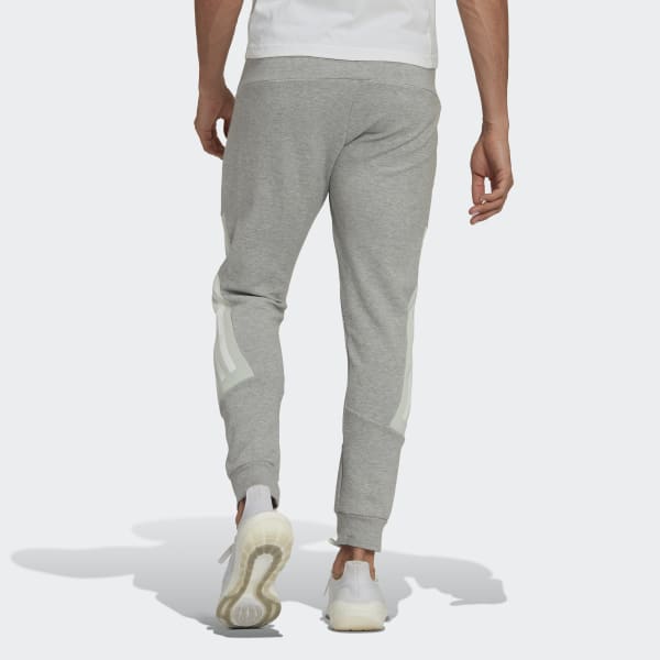 Grey Future Icons 3-Stripes Tracksuit Bottoms CS158
