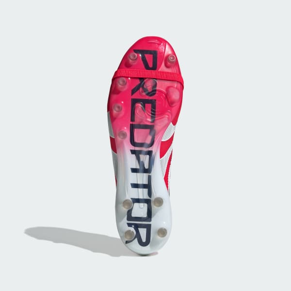 Rouge Chaussure Predator Elite languette rabattable Terrain synthétique