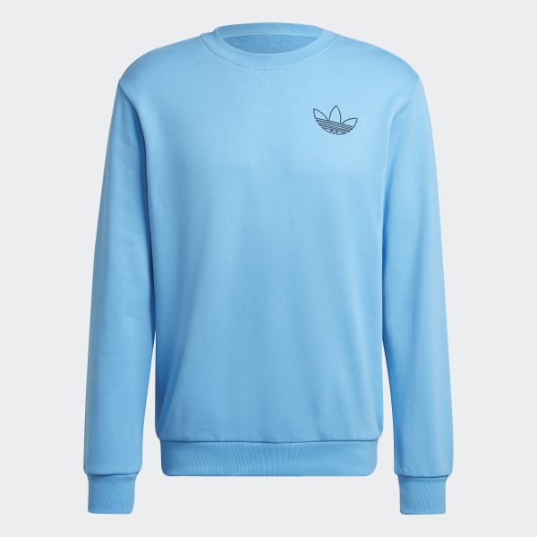 Blauw Trefoil Series Style Sweatshirt VB528