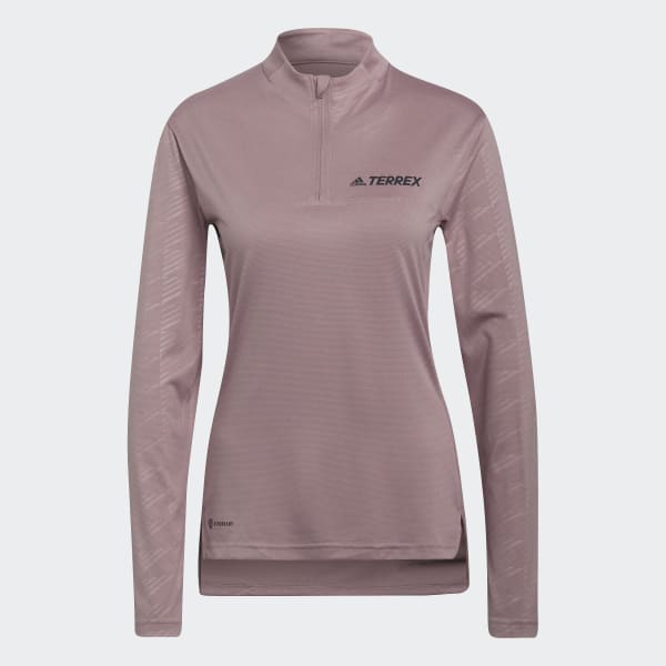 Lilla Terrex Multi Half-Zip T-skjorte L6392