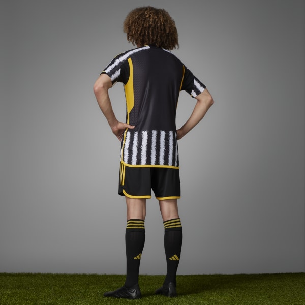 adidas Juventus 23/24 Home Authentic Jersey - Black | Free