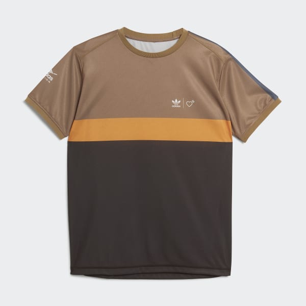 adidas Human Made Graphic Tee Brown adidas Australia