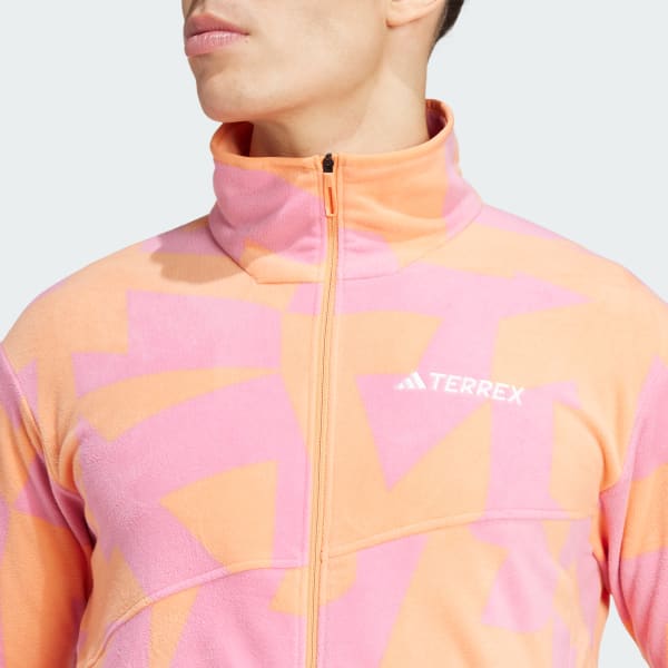 adidas Terrex Multi Printed Full-Zip Fleece Fermuarlı Üst