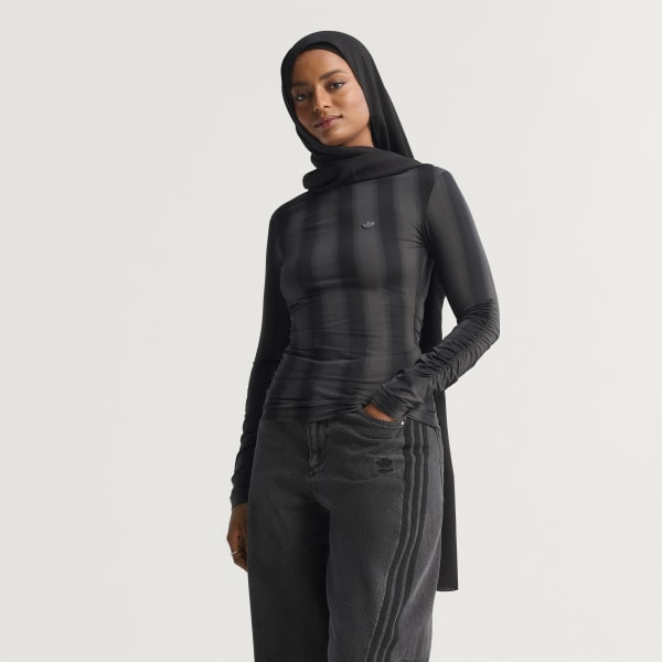 cerná Tričko Long Sleeve