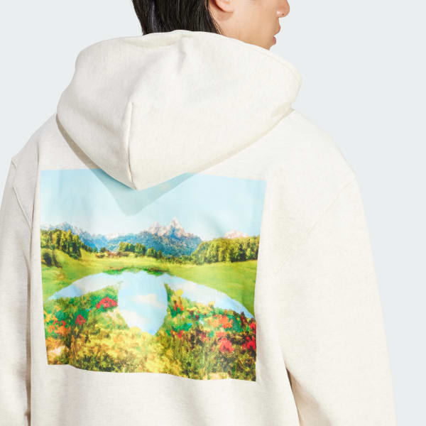 d.i.a. ホワイト グラフィックパーカー アディダス グラフィックパーカー - ホワイト | アディダス ジャパン