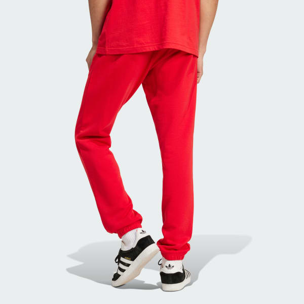 Pantalone rosso adidas store