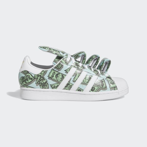 Jeremy Scott Money Print Superstar Shoes