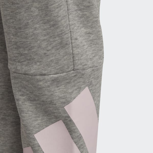 Grau adidas Essentials French Terry Hose