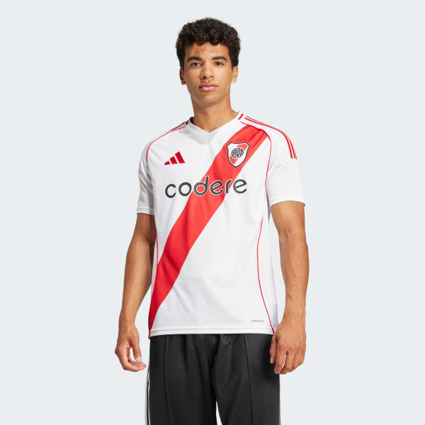Blanco Camiseta Uniforme Local River Plate 24/25
