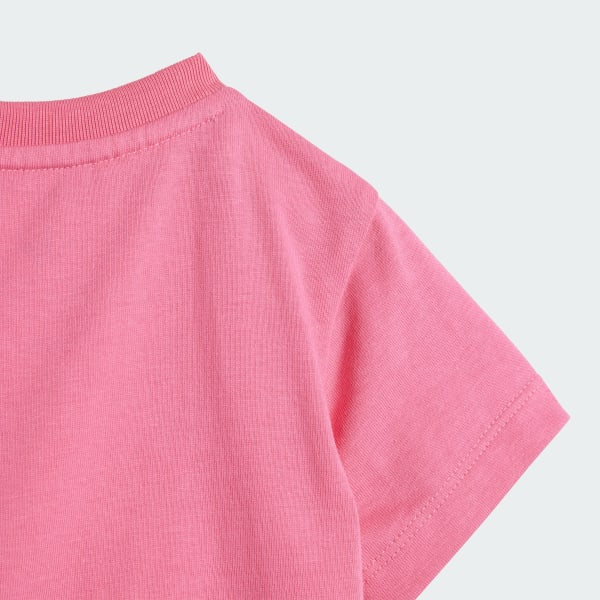 Rosa Remera Trifolio Kids