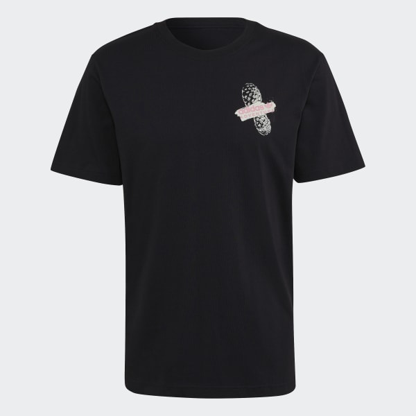 Nero T-shirt adidas Adventure Trail DM516