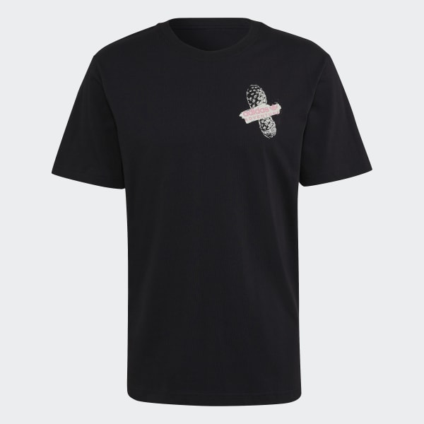 Noir T-shirt adidas Adventure Trail DM516