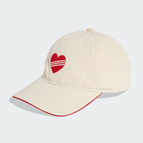 White BASEBALL CAP WITH SCRUNCHY