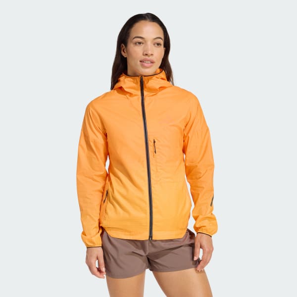 Orange Terrex Xperior CLIMA365 Light Windweave Jacket