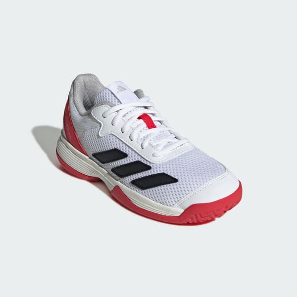 Blanco Zapatillas Courtflash para Tenis Kids