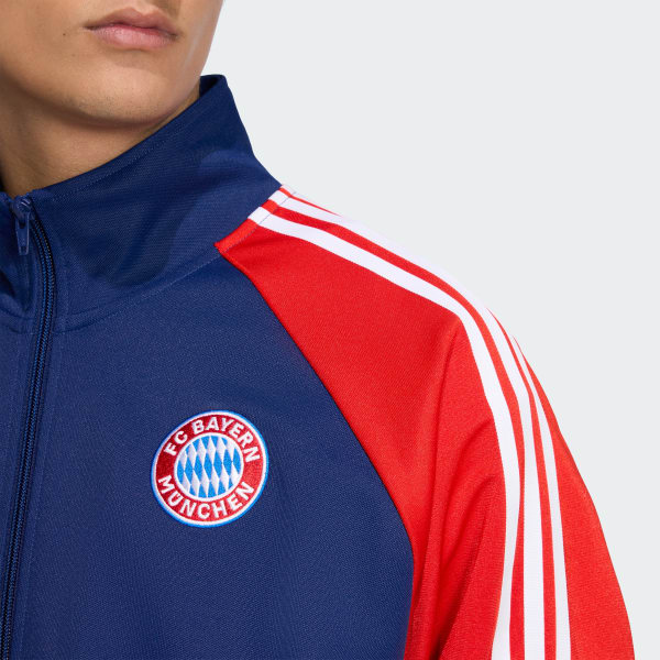 adidas FC Bayern Munich LFSTLR Track Top - Blue | Free Shipping