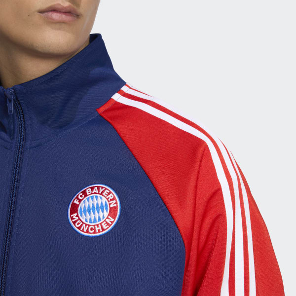 adidas FC Bayern Munich LFSTLR Track Top - Blue | Free Shipping
